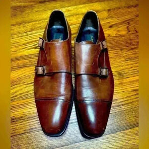 To Boot New York Hammill Leather Double Monkstraps - As always Free Shipping!!!